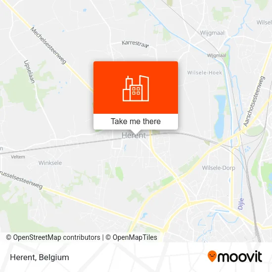 Herent map