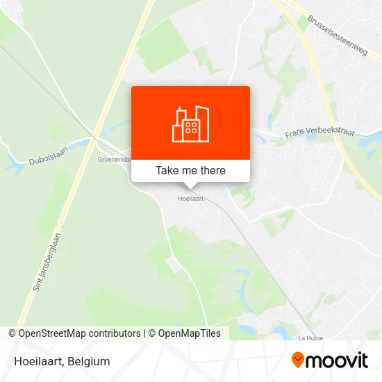 Hoeilaart map