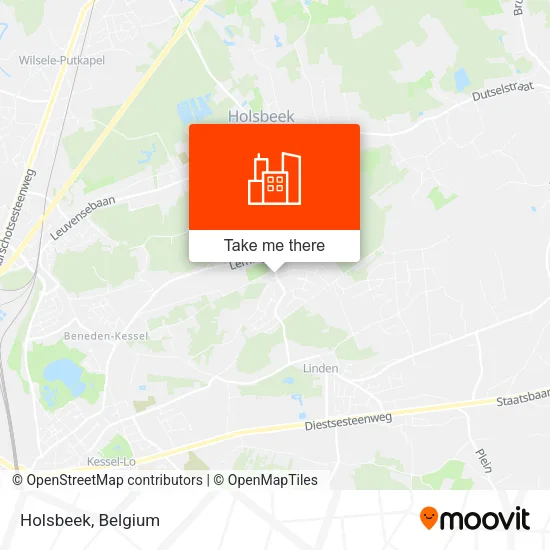 Holsbeek map