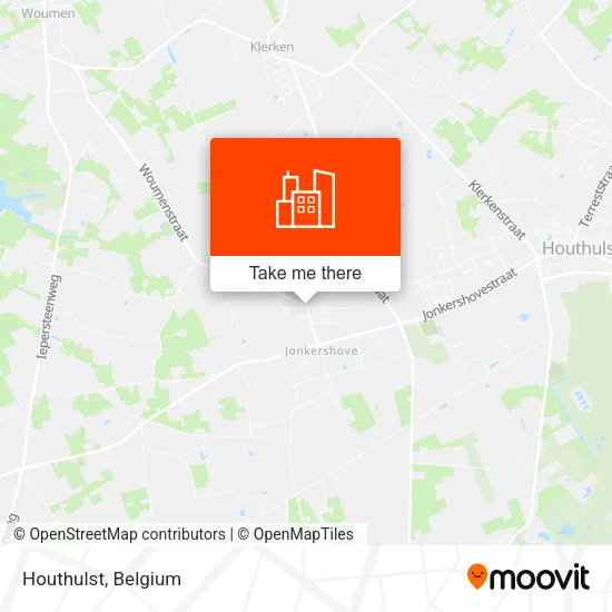 Houthulst map