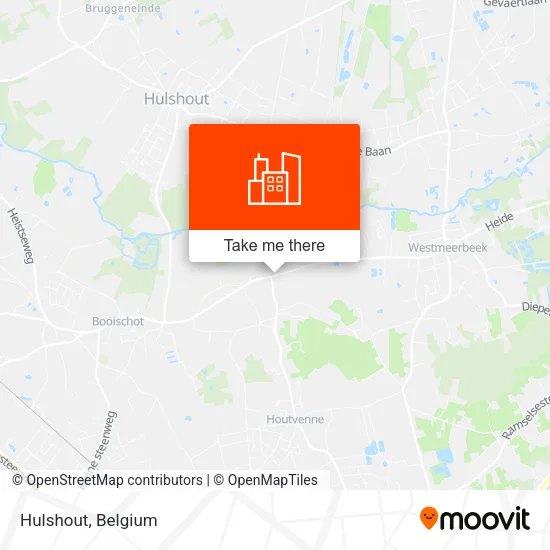 Hulshout map