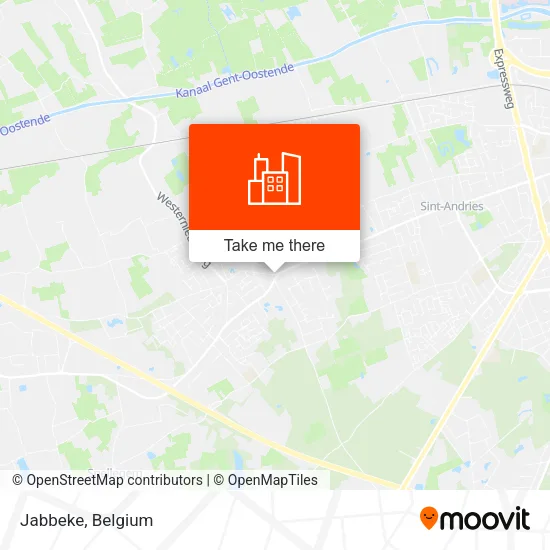 Jabbeke map