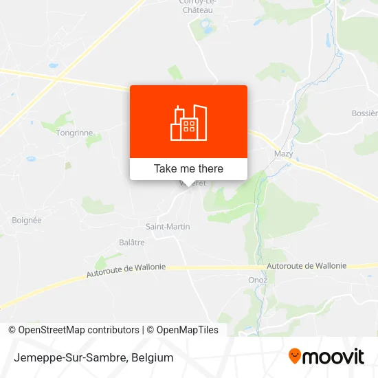Jemeppe-Sur-Sambre map