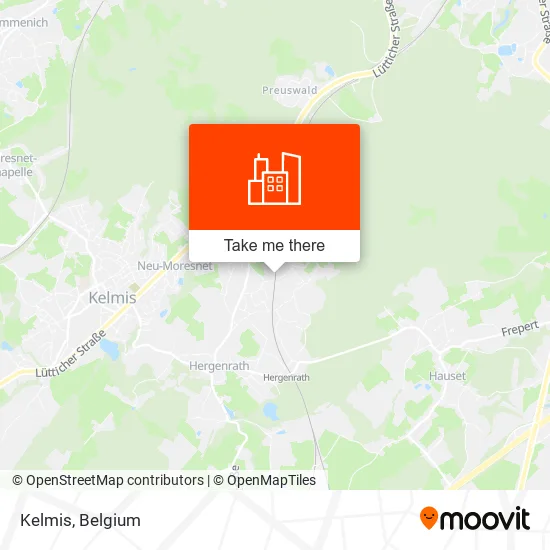 Kelmis map