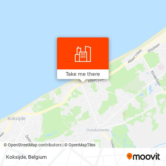 Koksijde map