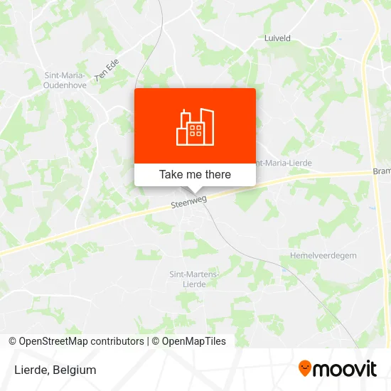 Lierde map