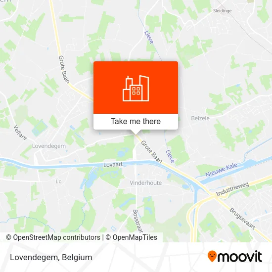 Lovendegem map