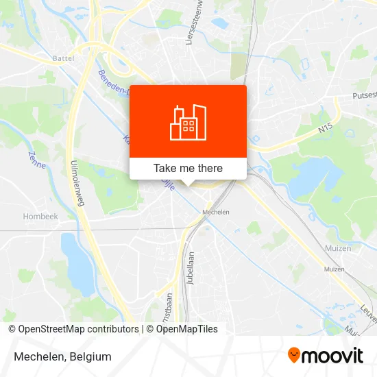 Mechelen map