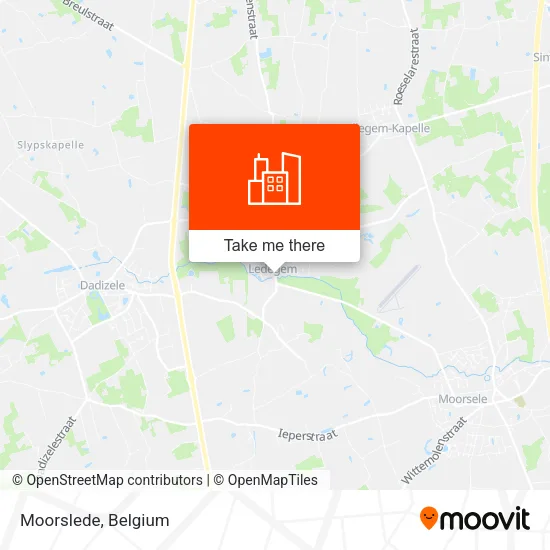 Moorslede map