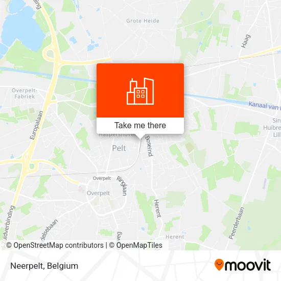 Neerpelt map