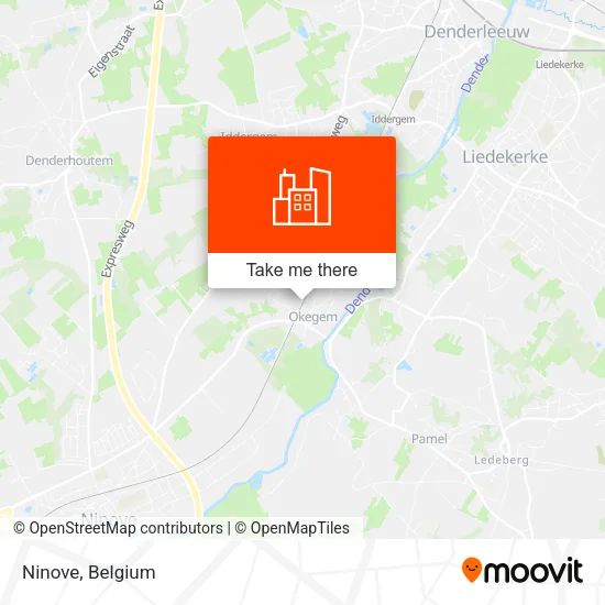 Ninove map