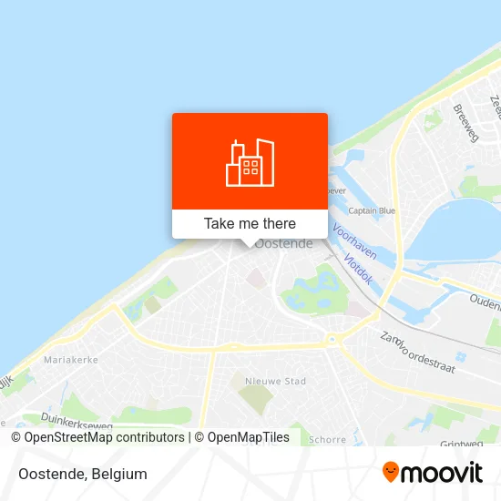 Oostende map