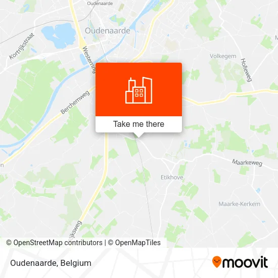Oudenaarde map