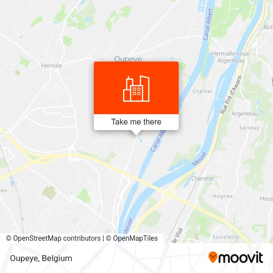 Oupeye map