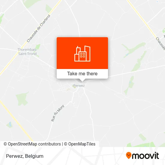 Perwez map