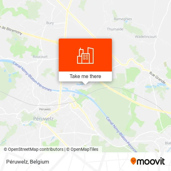 Péruwelz map