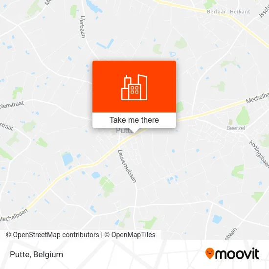 Putte map