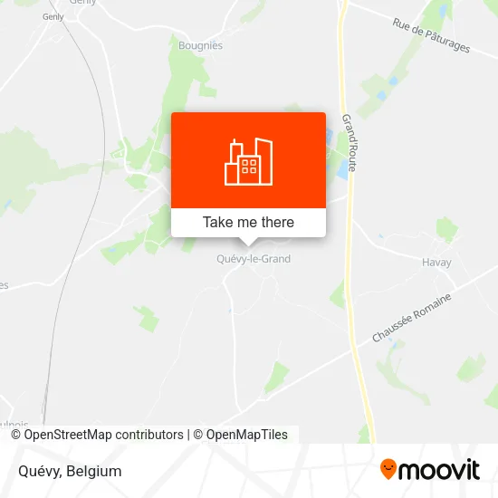 Quévy map