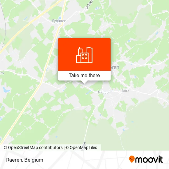 Raeren map