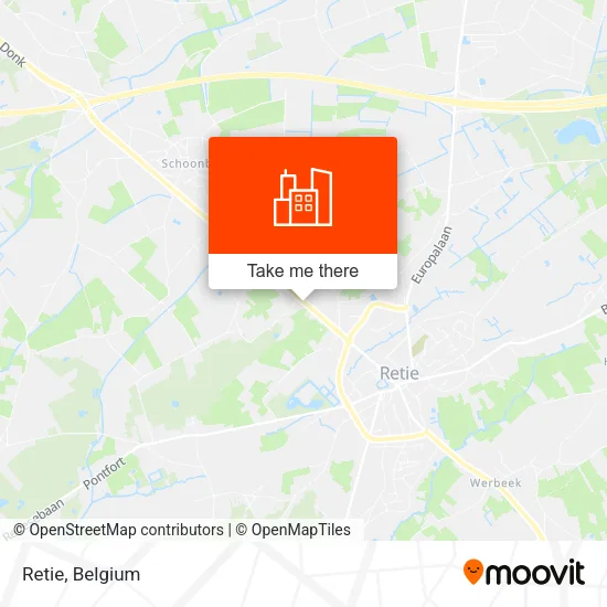 Retie map