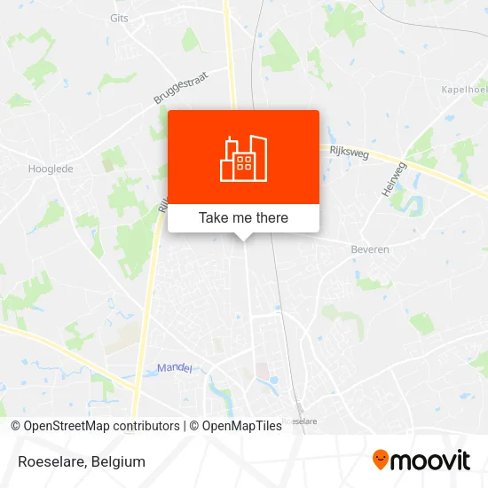 Roeselare map