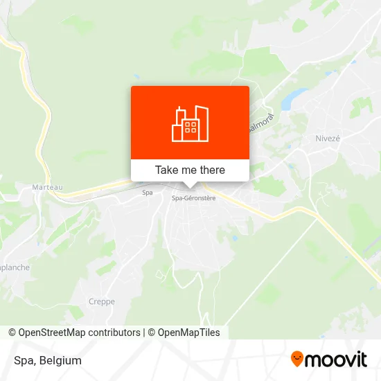 Spa map