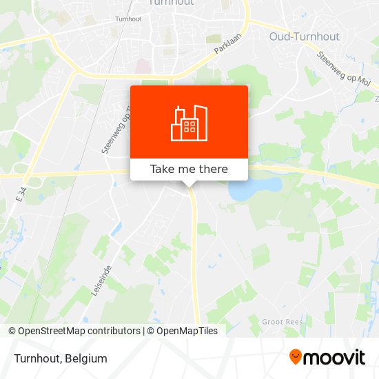 Turnhout map