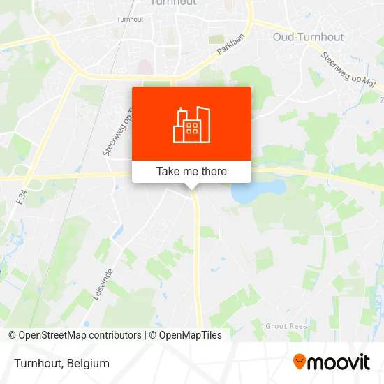 Turnhout map