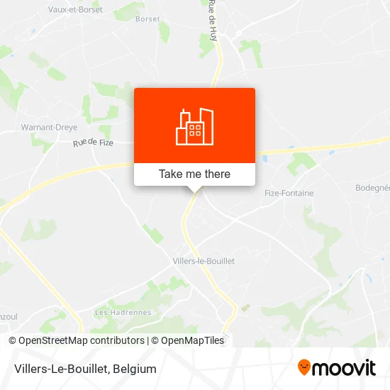 Villers-Le-Bouillet map