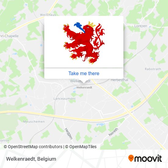 Welkenraedt map