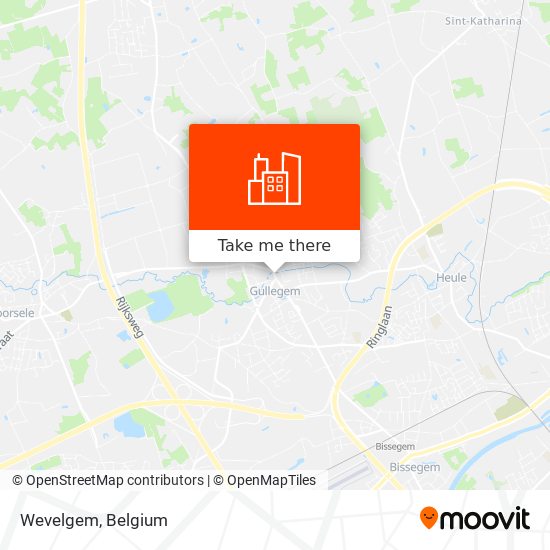 Wevelgem map