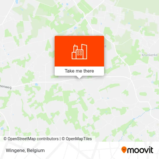 Wingene map