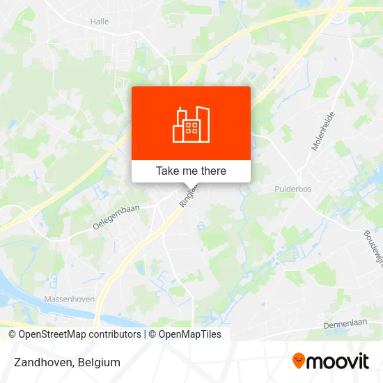 Zandhoven map