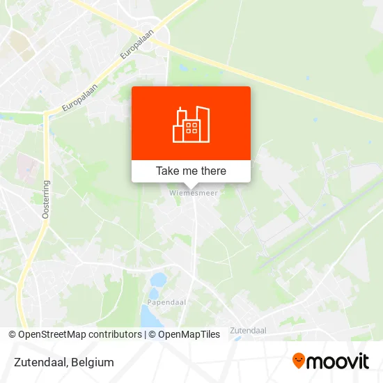 Zutendaal map