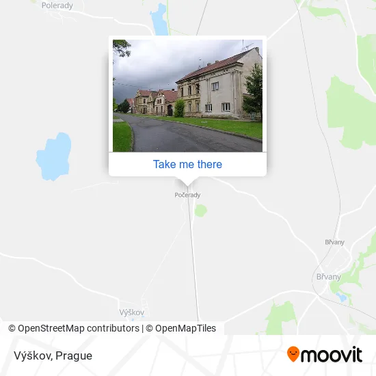 Карта Výškov