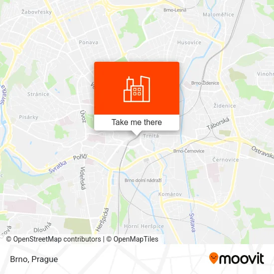 Brno map