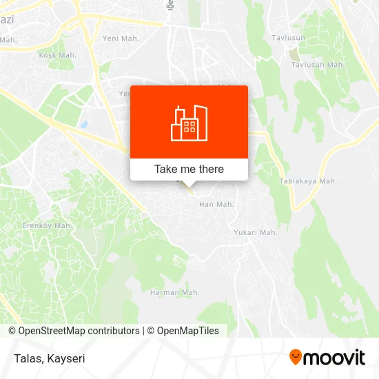 Talas map