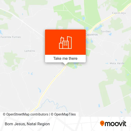 Bom Jesus map