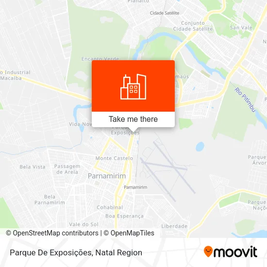 Parque De Exposições map