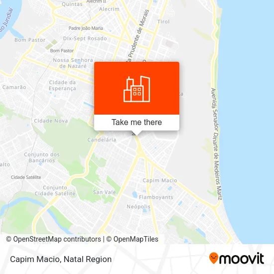 Capim Macio map