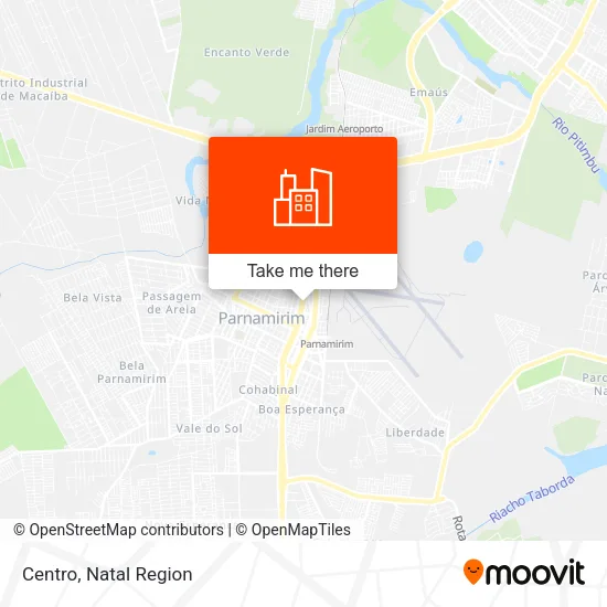 Centro map