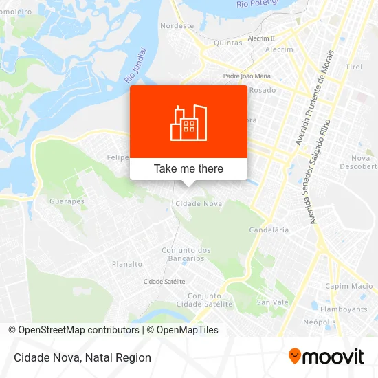 Cidade Nova map