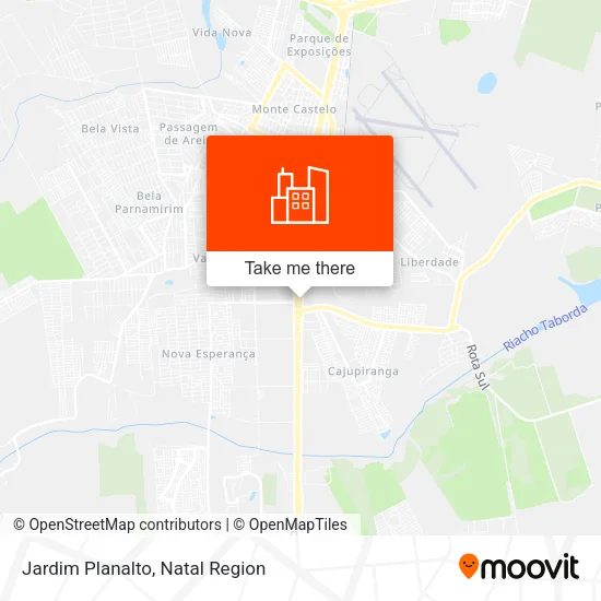 Jardim Planalto map