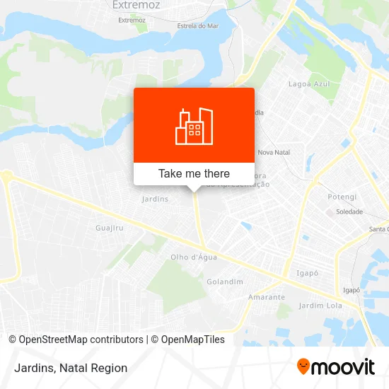 Jardins map