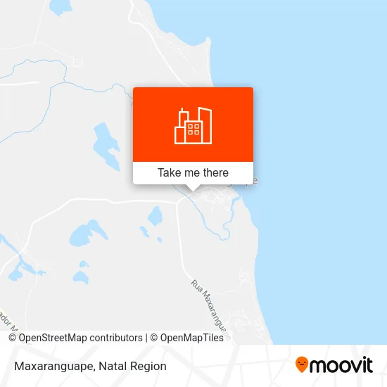 Maxaranguape map