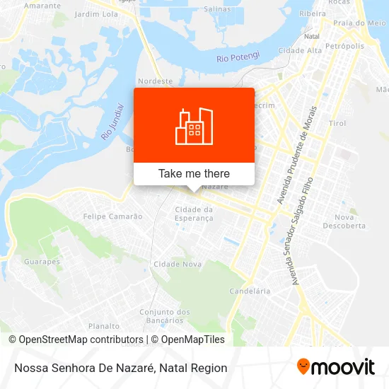Nossa Senhora De Nazaré map