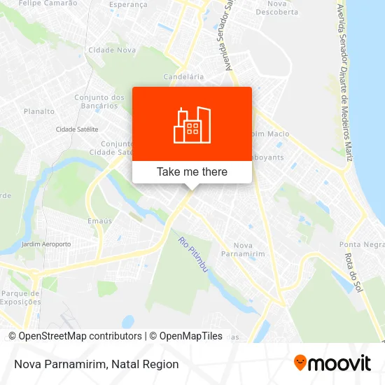 Nova Parnamirim map
