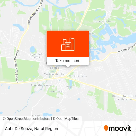 Auta De Souza map