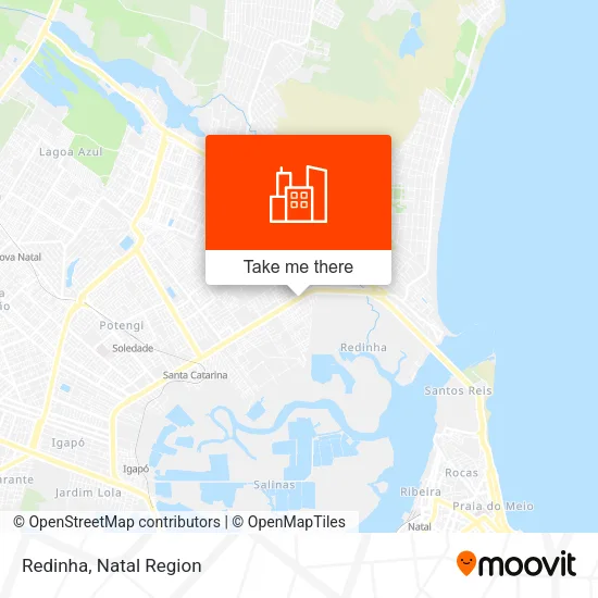 Redinha map