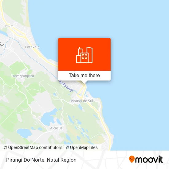 Pirangi Do Norte map